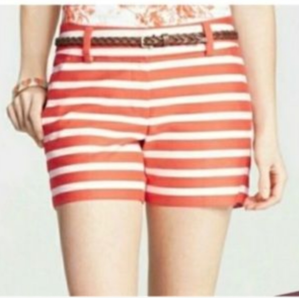Ann Taylor Striped Shorts